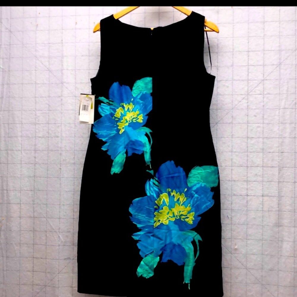 Sandra Darren Bold Tropical Dress NWT SZ 12-14